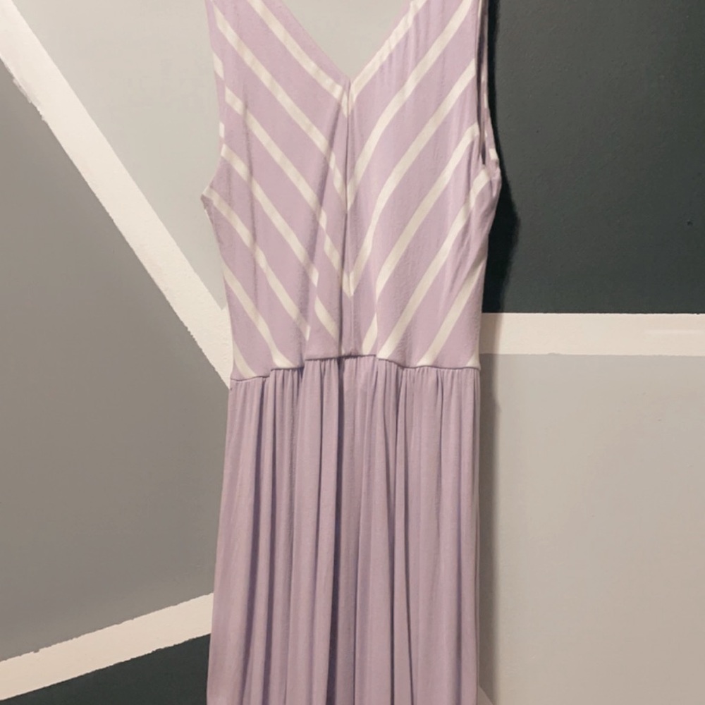Lilac Floor-Length Dress